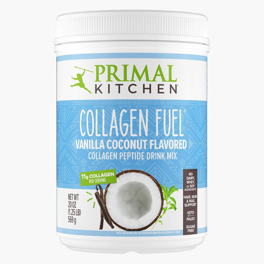 Vanilla Coconut Collagen Peptides Drink Mix - Dairy & Sugar-Free 20oz