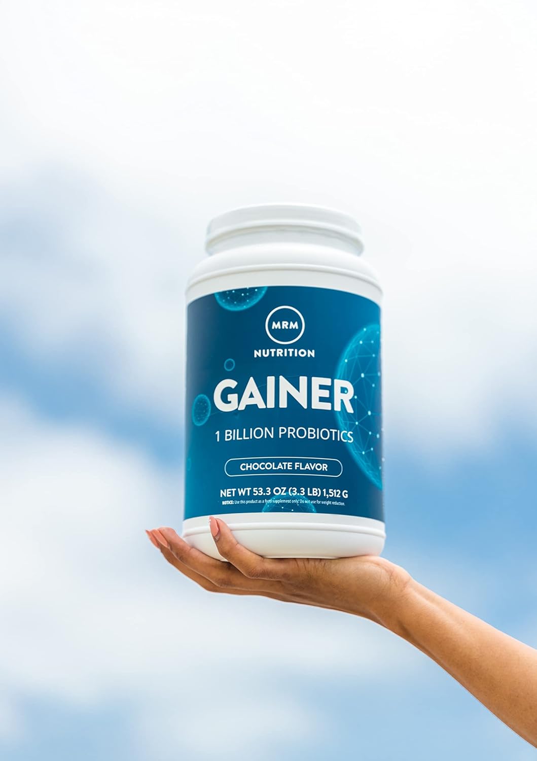 Vanilla Flavored MRM Nutrition Gainer Protein with Probiotics, Postbiotics, and Digestive Enzymes - 25g Protein - Whey Concentrate, Isolate, Micellar Casein - Slow and Fast Digesting - 18 Servings - BoostGo Australia