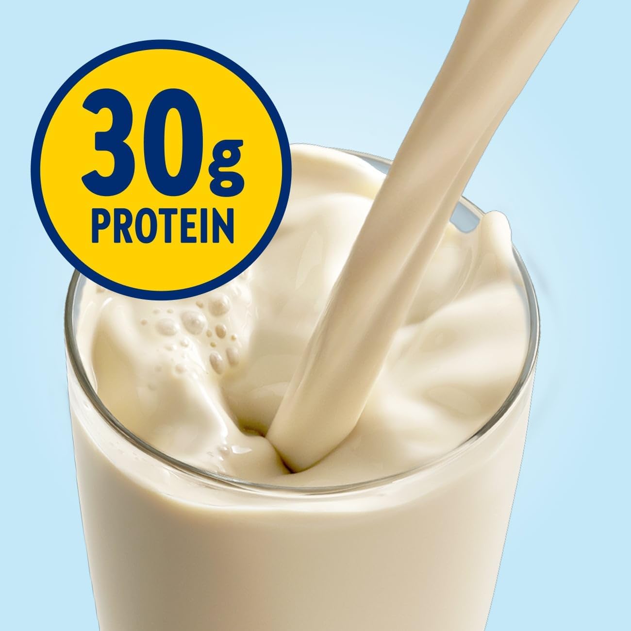 Vanilla Glucerna Protein Smart Shake - 30g Protein, 150 Calories, 12 Bottles - Diabetic Drink for Blood Sugar Management