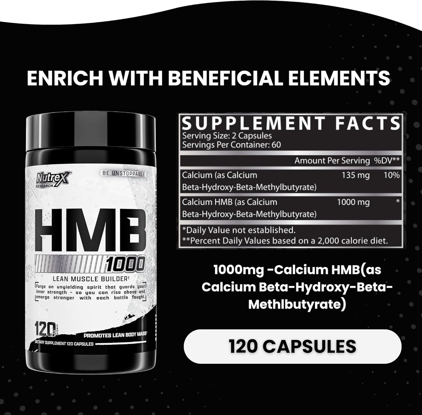 Vanilla HMB Whey Protein Powder by Nutrex Research | 1000 MG | Supports Muscle Recovery