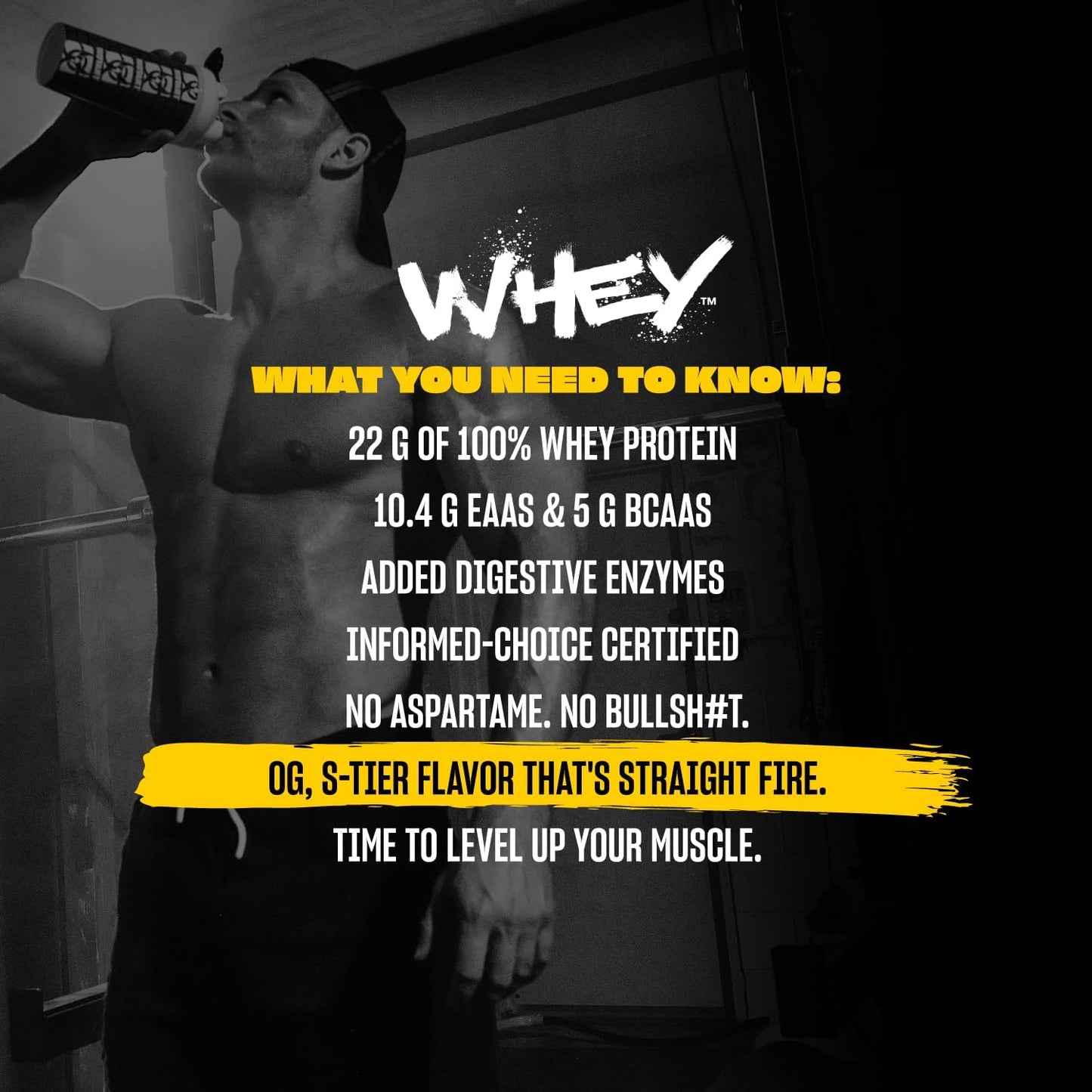 Vanilla Ice Cream Mutant Whey Protein Powder Shake - 5lbs, 100% Whey, Gourmet Taste, 22g Protein, Fast Absorbing, Easy Digesting