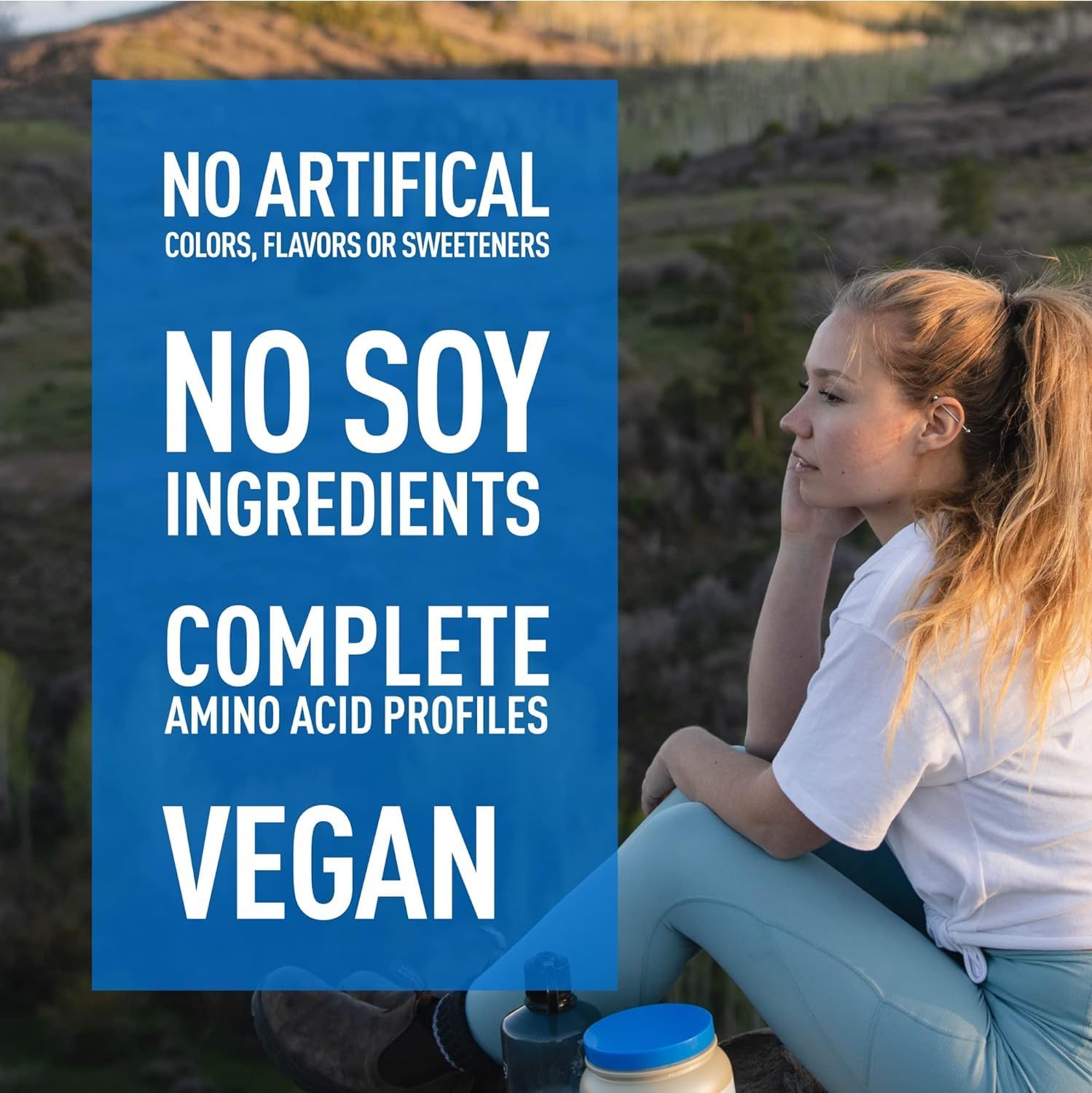 Vanilla Isopure Plant-Based Protein Powder - Lactose and Gluten-Free with Iron - 20g Plant Protein Per Serving - 1.23 Lbs - 20 Servings