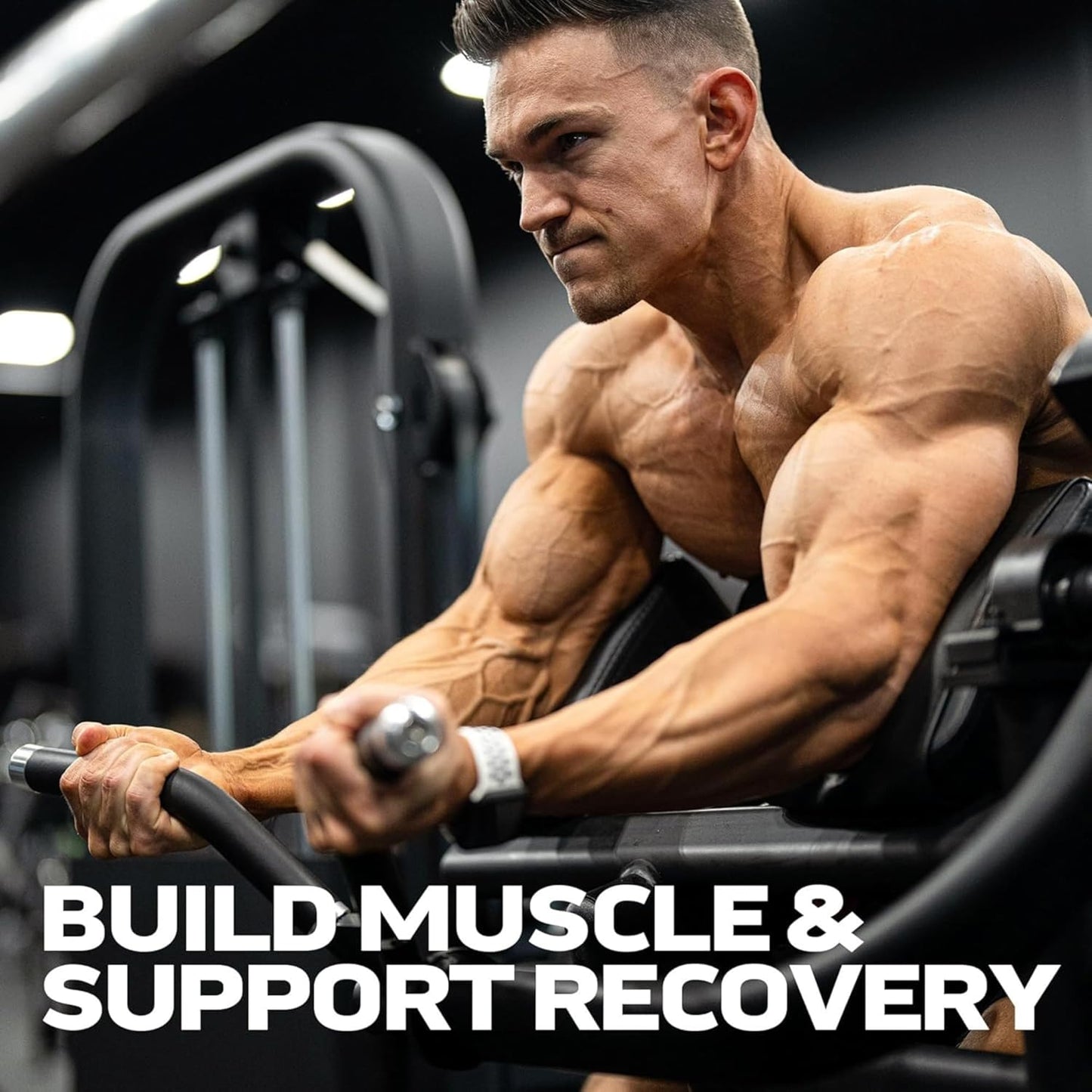 Vanilla MuscleTech ISO Whey Isolate Protein Powder - Post-Workout Supplement for Lean Muscle Gain & Recovery - 25g Protein, BCAA, EAA - 5lbs