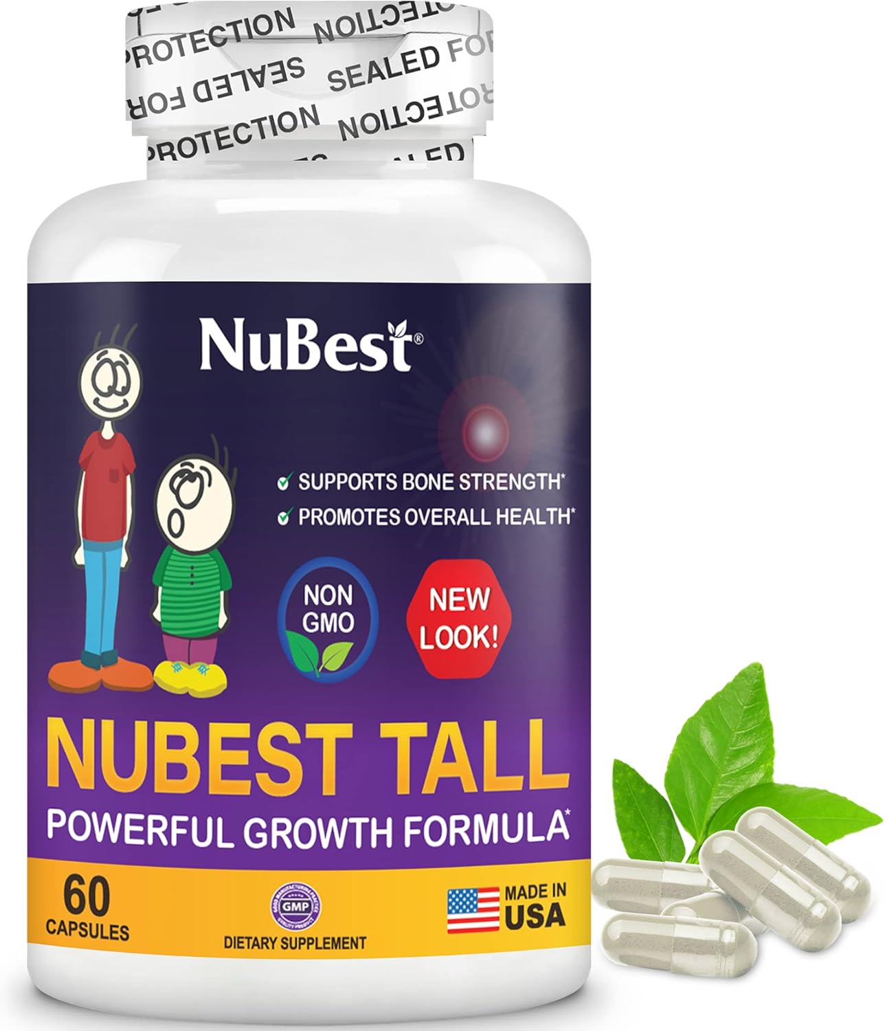 Vanilla Plant-Based Protein Powder Bundle for Kids & Teens - Bone Strength & Immunity Support (10 Servings)