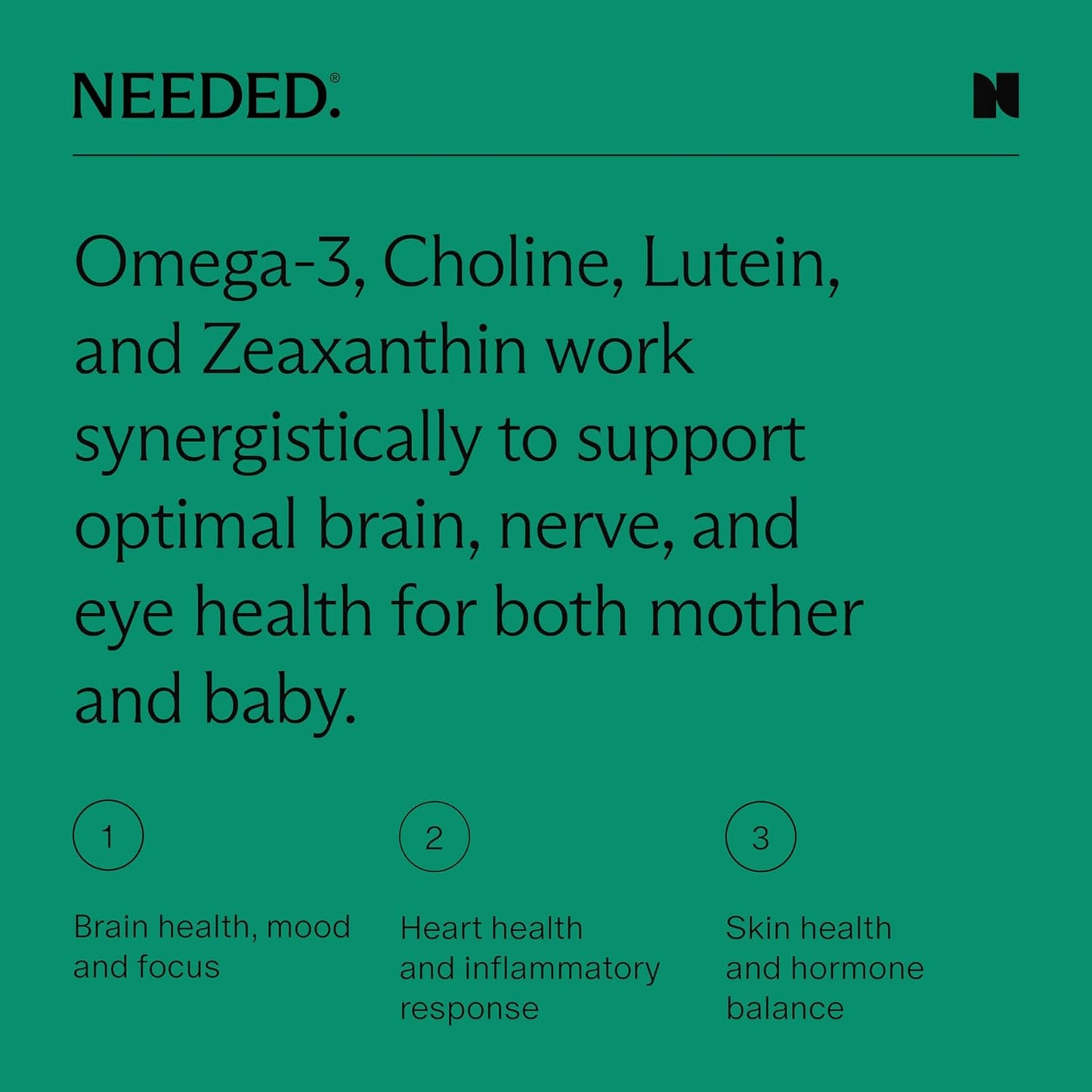 Vanilla Prenatal Multivitamin Powder & Vegan Omega-3 DHA+EPA Bundle for Pregnancy & Postpartum Nutrition