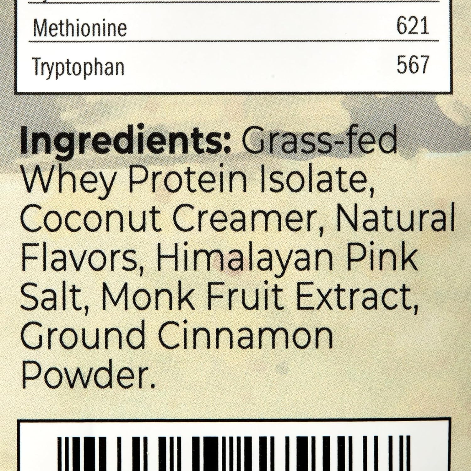 Vanilla Santa Cruz Paleo Whey Protein Powder - 20g Grass Fed Isolate, Gluten Free, Keto, Sugar Free - Natural Post Workout Muscle Support - 20 Servings, 1.2lb Bag