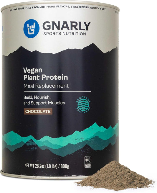 Vanilla Vegan Plant Protein Powder - NSF Sport Certified, Meal Replacement, Daily Nutritional Boost - Lactose Free, 28.2 oz