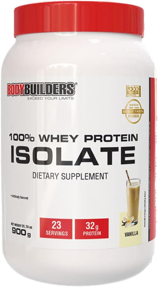 Vanilla Whey Protein Isolate for Bodybuilders - 1.98 lbs