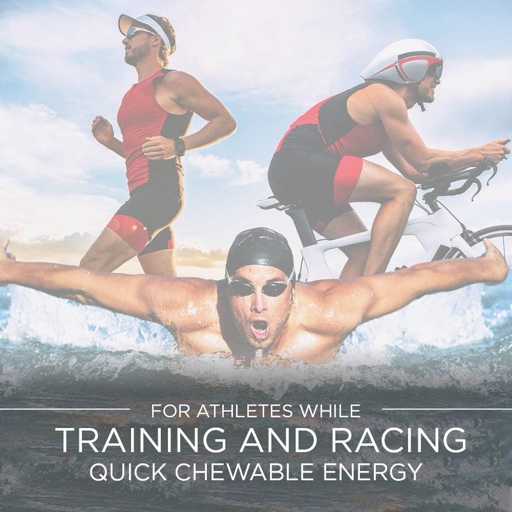 Variety Pack of Clif Shot Bloks Energy Chews - Non-GMO Plant Based Fast Carbs for Cycling and Running - 12 Count Pack - Workout Snack