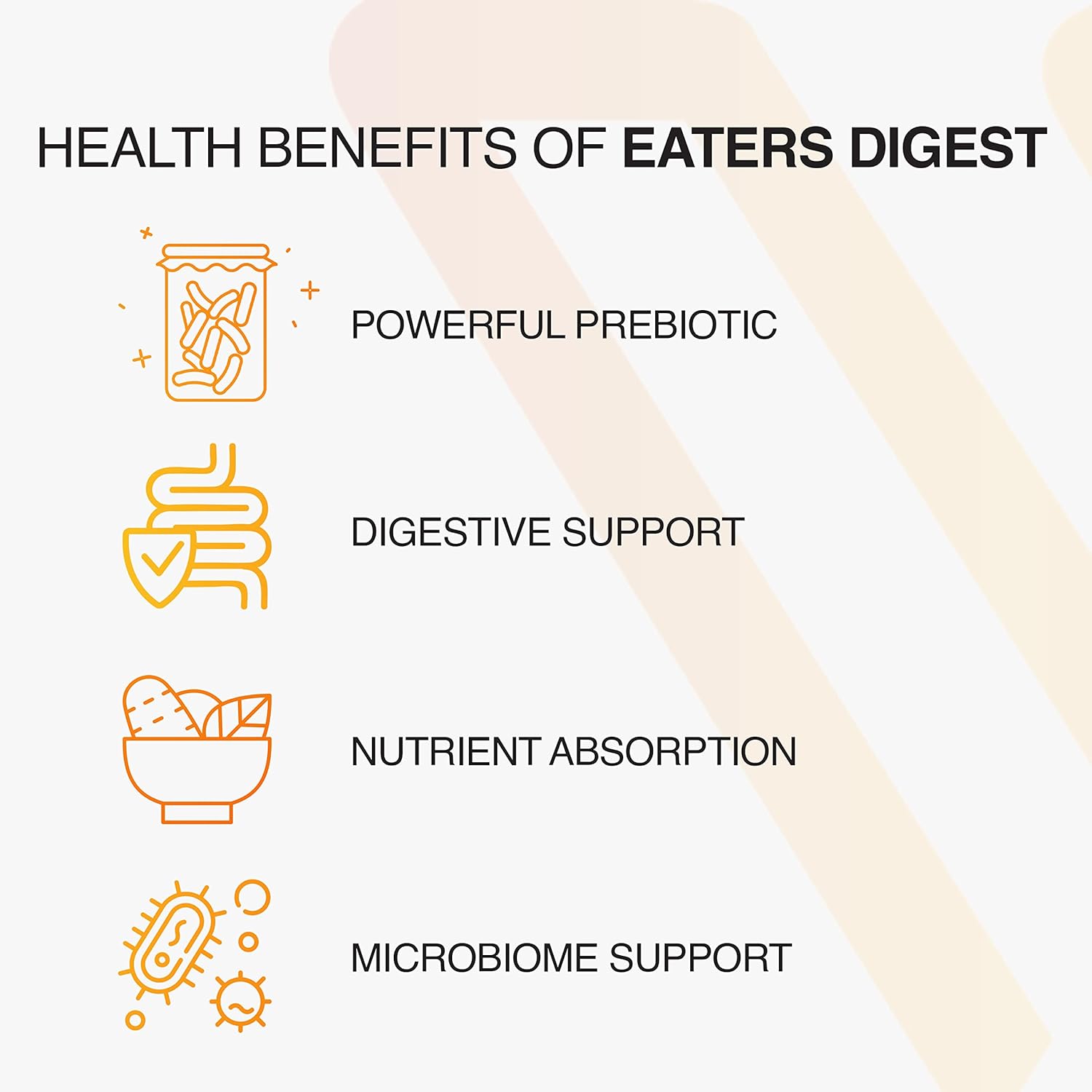 Vatellia Life Digestive Support Capsules - Prebiotic & Probiotic Blend for Gut Health - 120 Capsules for 60 Days