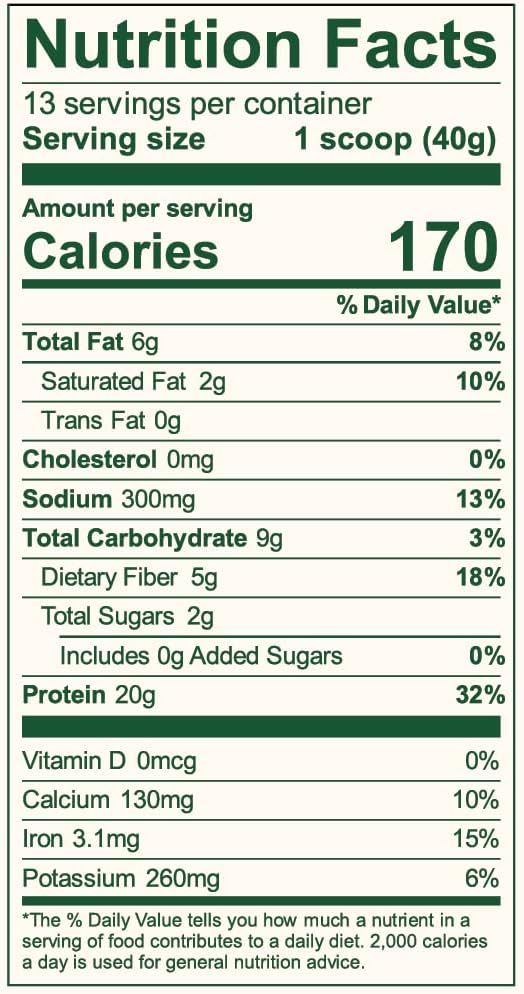 Vega Peanut Butter & Banana Vegan Protein Powder Shake - 20g Protein, Real Food Ingredients, No Added Sugar - 1.39 lbs