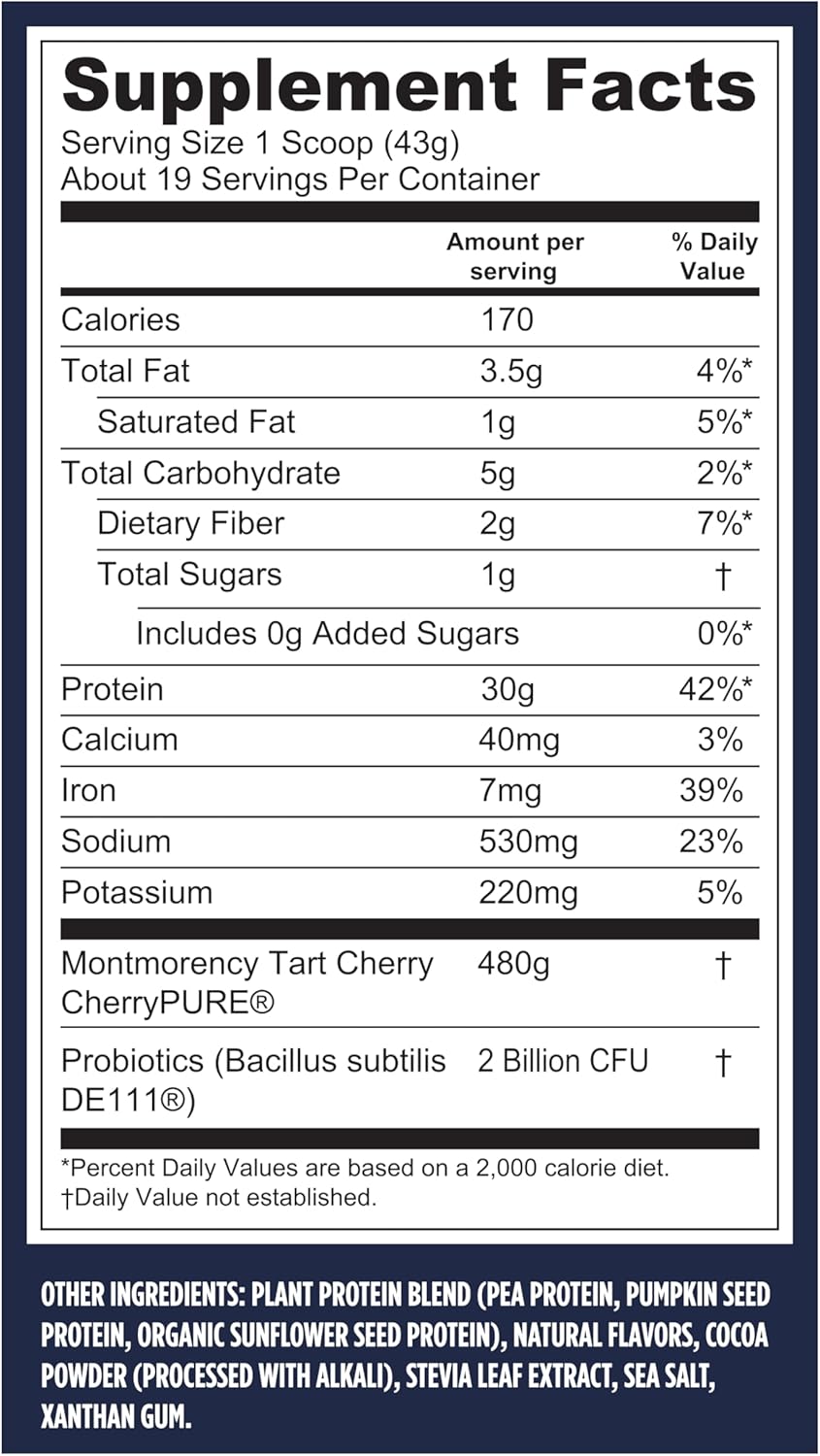 Vega Premium Sport Protein Mocha Powder - Vegan, Non GMO, Gluten Free, Plant Based Drink Mix - NSF Certified for Sport - 28.6 oz
