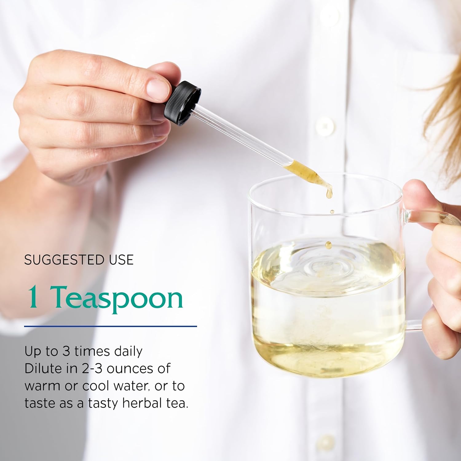 Vegan Brain Health Liquid Supplement with Lemon Balm, Kava Kava & Passionflower for Tension & Irritability - 4 Fl Oz