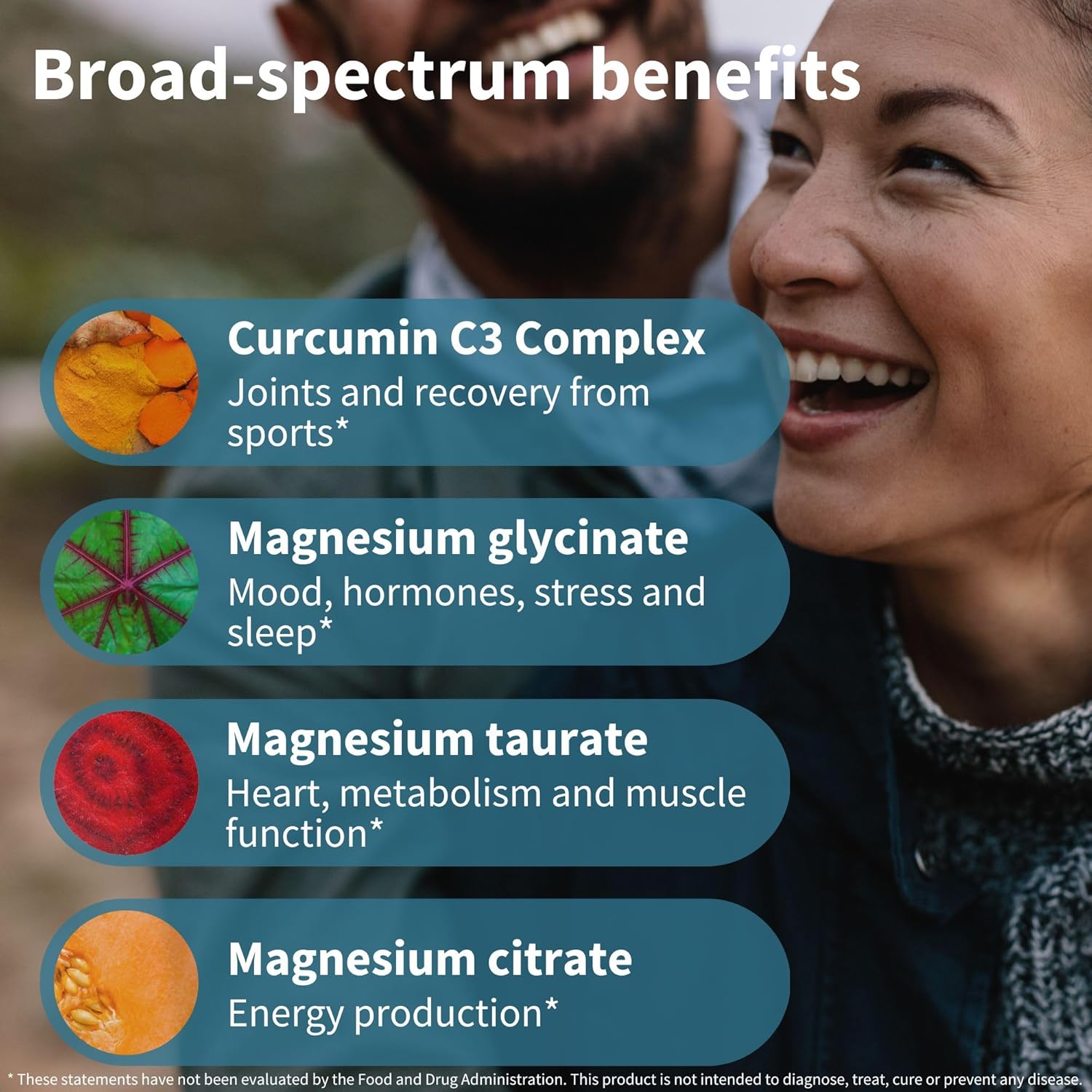 Vegan Bundle: Triple Magnesium Complex with High Absorption Curcumin - Enhanced Absorption for Optimal Health