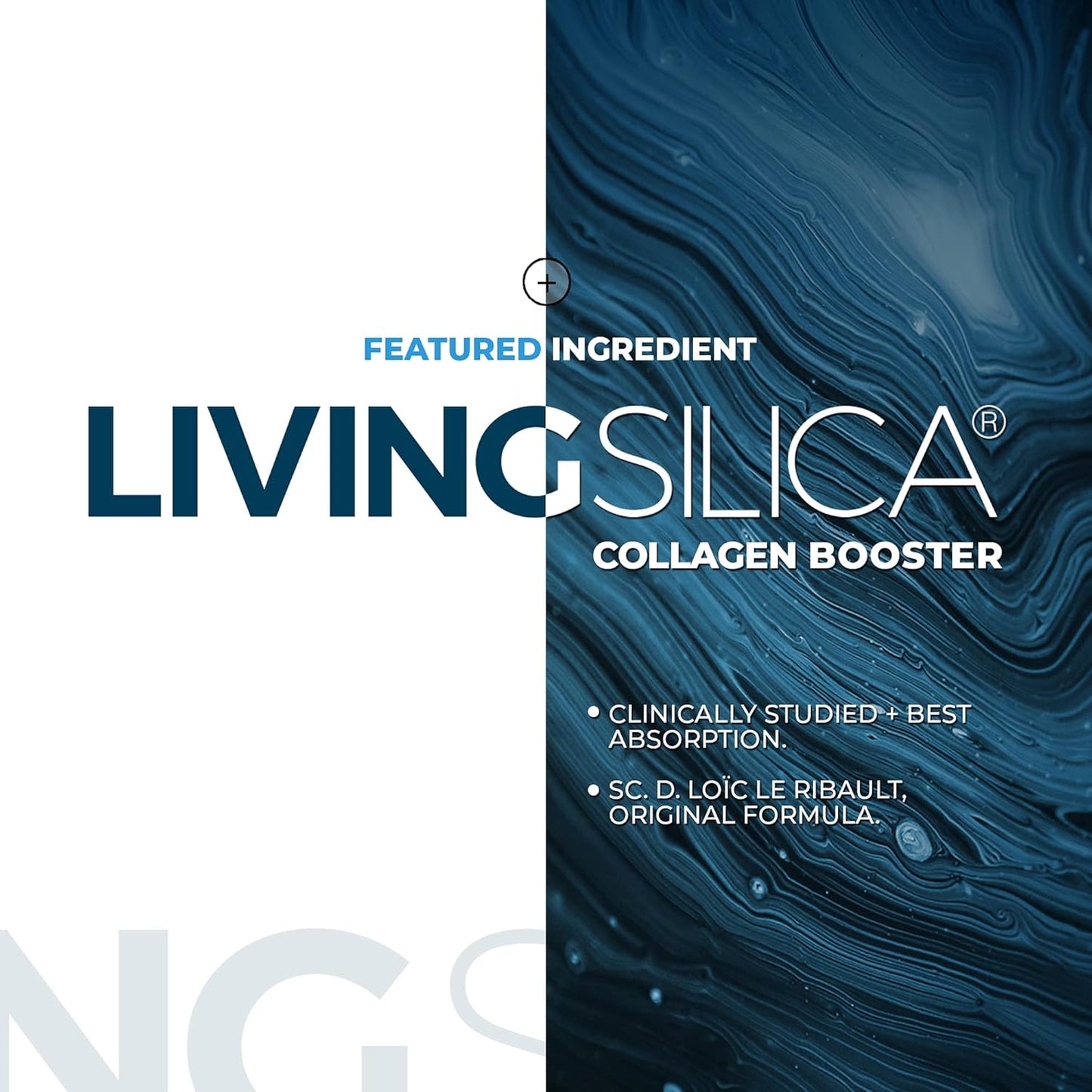 Vegan Collagen Booster Drink for Healthy Joints, Skin, Hair & Nails | Orgono Living Silica Liquid Formula for Collagen & Elastin Production