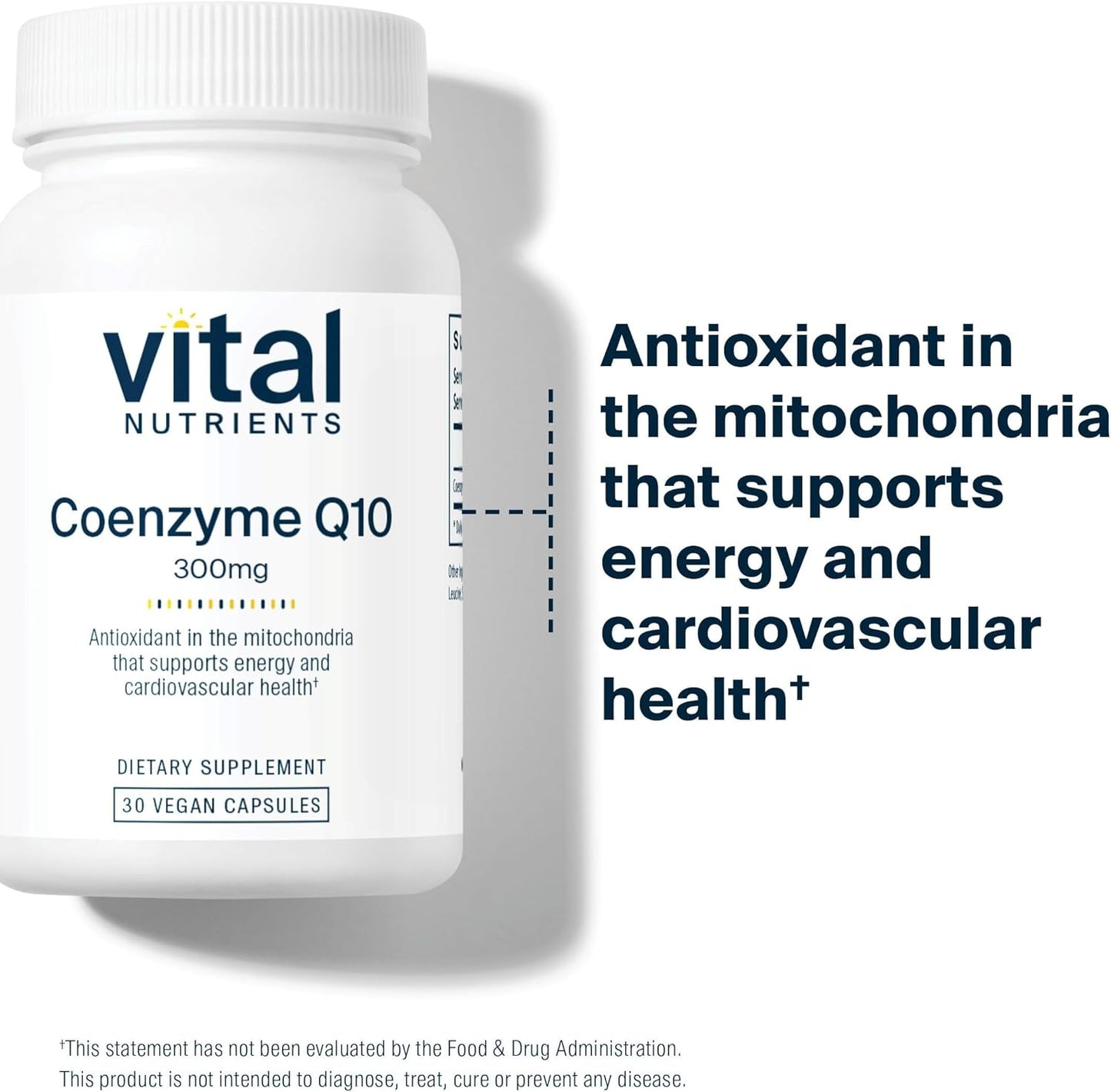 Vegan CoQ10 300mg Supplement for Heart Health | Potent Antioxidant with Energy Support | Gluten, Dairy, Soy Free | Non-GMO | 30 Capsules - BoostGo Australia