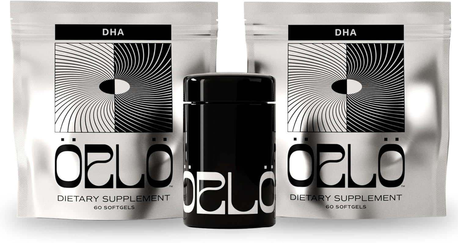 Vegan DHA Omega 3 Supplement - Triple Strength Plant Based Algae Oil - Sustainable Alternative to Krill or Fish Oil - 120 Mini Softgels