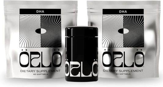 Vegan DHA Omega 3 Supplement - Triple Strength Plant Based Algae Oil - Sustainable Alternative to Krill or Fish Oil - 120 Mini Softgels