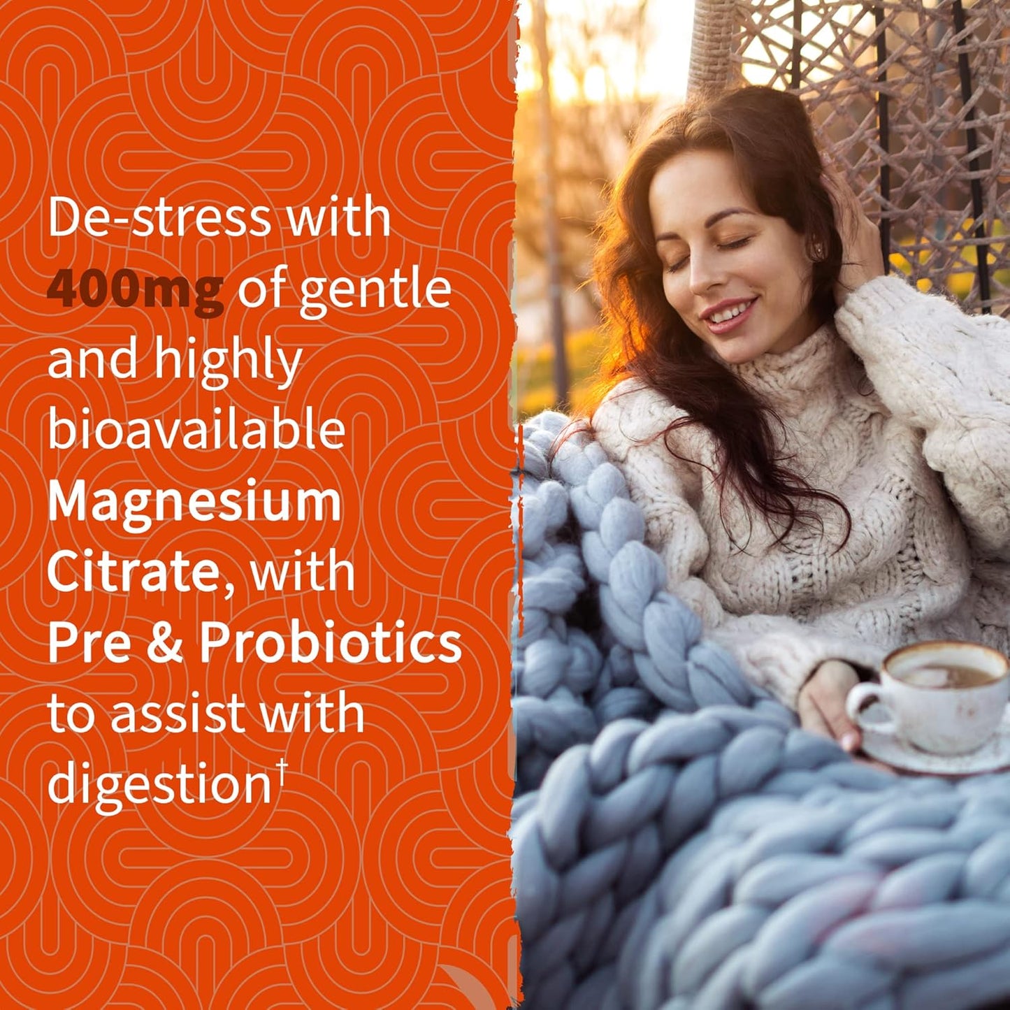 Vegan Dr Formulated Magnesium Citrate Gummies with Probiotics for Stress Relief & Sleep - Gluten Free, Non-GMO - 60 Count