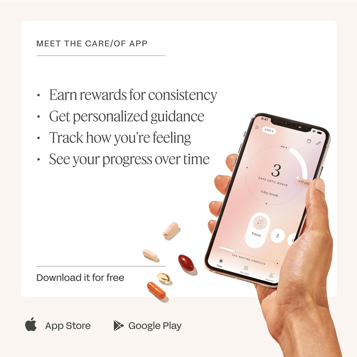 Vegan Focus Vitamins with B12, Ginseng, & Gingko Biloba - Supports Brain Function - Non-GMO - 30 Day Supply