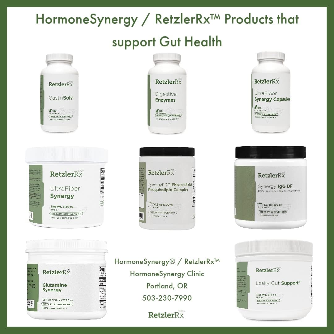 Vegan-Friendly Digestive Enzymes | Multi Acid Resistant Formula | 120 Vegetable Capsules by HormoneSynergy