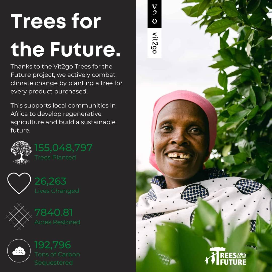 Vegan Immune Booster Powder with Vitamin D, A, B, C, K, NRV Zinc & Ginger Extract - 10 Pack