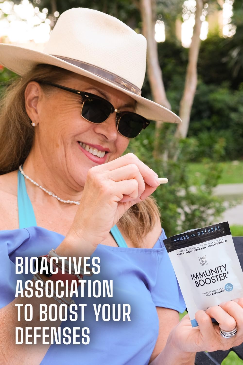 Vegan Immunity Booster Capsules with Vitamin D, Omega-3, Acerola, Kale, Chia & Oregano Oil - 60 Count