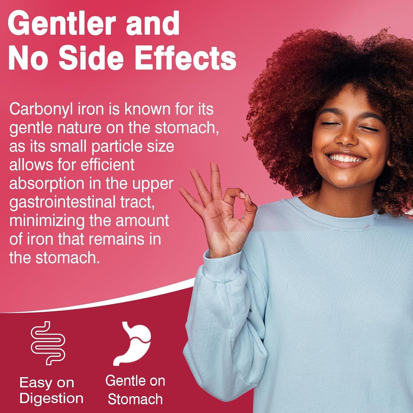 Vegan Iron Gummies with Multivitamin for Men and Women - Includes Iron, Vitamin B12, A, D3, K2, Omega 3, Magnesium, Zinc