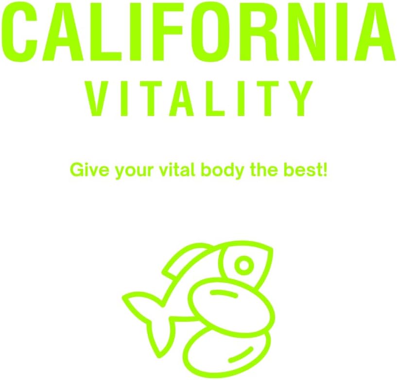 Vegan Lemon Flavor Omega-3 Fish Oil Supplements from California - Non-GMO, Gluten-Free, Dairy-Free - Made in the USA