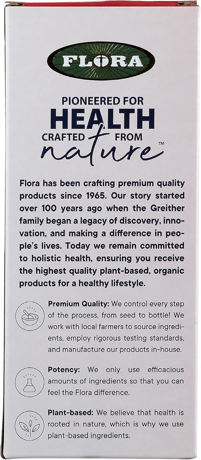 Vegan Liquid Iron Supplement with B-Vitamins, Kosher & Gluten Free (7.7 fl oz, Pack of 2) by Flora Health