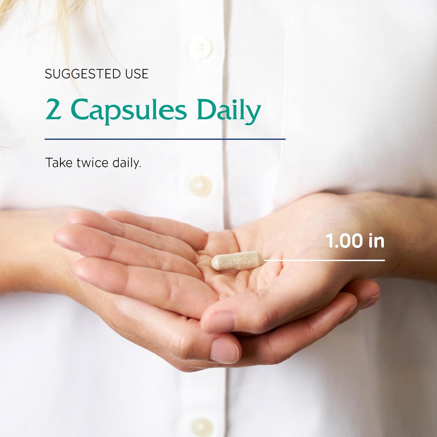 Vegan Lysine Extra Capsules for Immune System Support by Vitanica - 60 Count