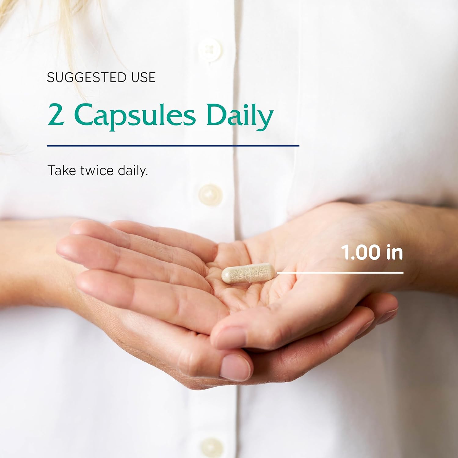 Vegan Lysine Extra Capsules for Immune System Support by Vitanica - 60 Count