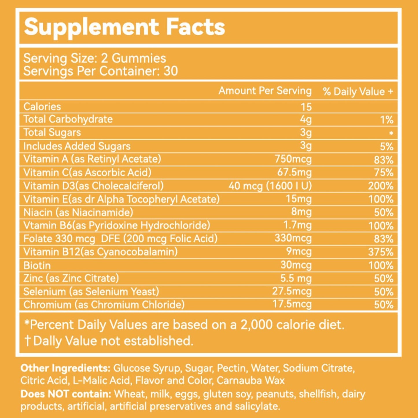 Vegan Multivitamin Gummies for Adults - 60 Count, Daily Nutritional Support for Men & Women