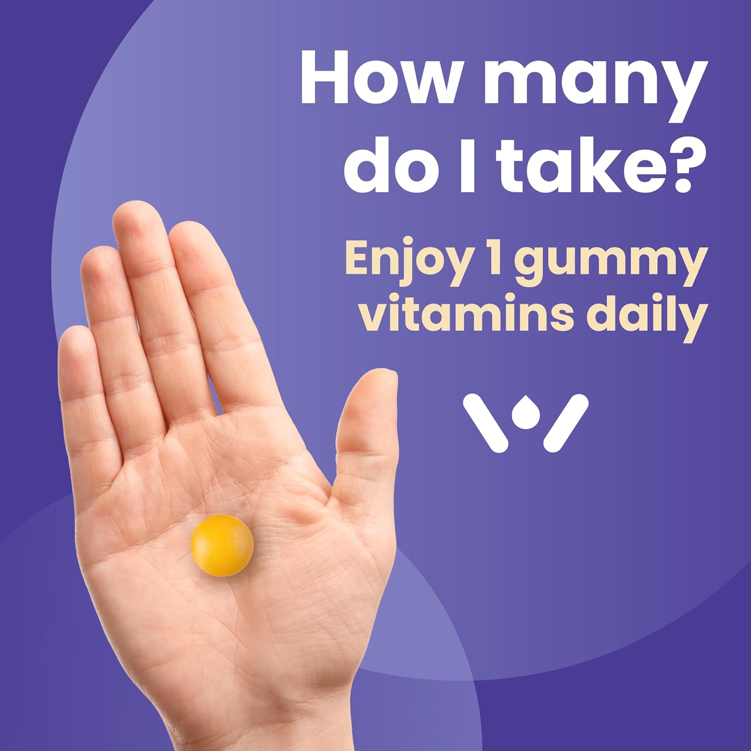 Vegan Multivitamin Gummy with Antioxidant Vitamins for Overall Health - Calm by Wellness