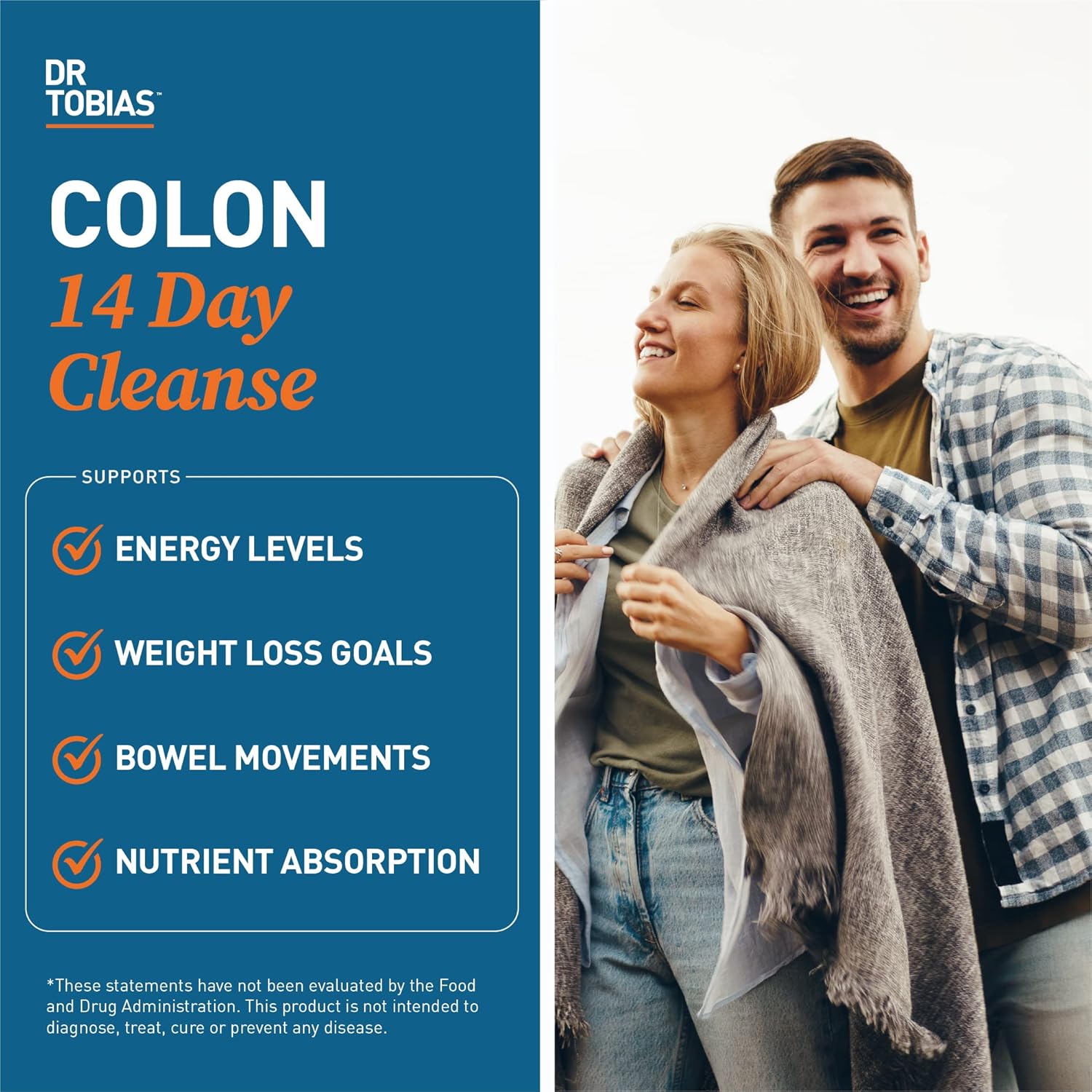 Vegan Omega 3 Algae Oil with Colon Cleanse for Digestive Health & Immune Support