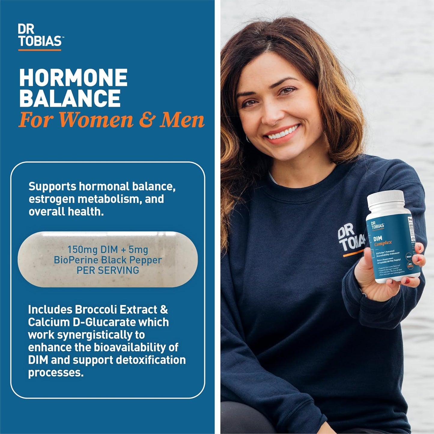 Vegan Omega 3 Algae Oil with DIM Complex for Hormonal Health - Non-GMO, Vegan Formula for Women & Men