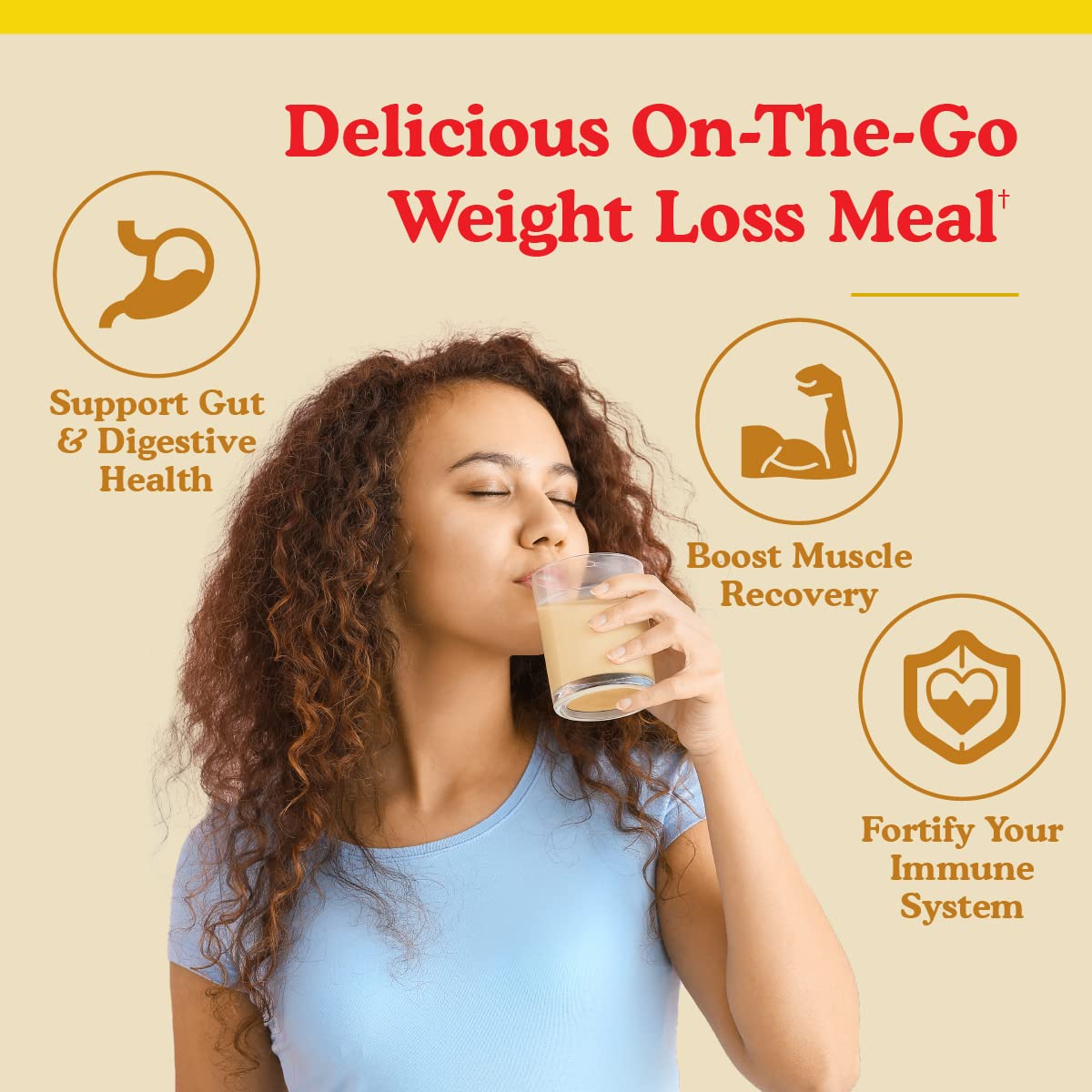 Vegan Plant-Based Protein Powder with Digestive Enzymes, 21g Protein, Meal Replacement Shakes, Turmeric Curcumin Cream - 15 Servings