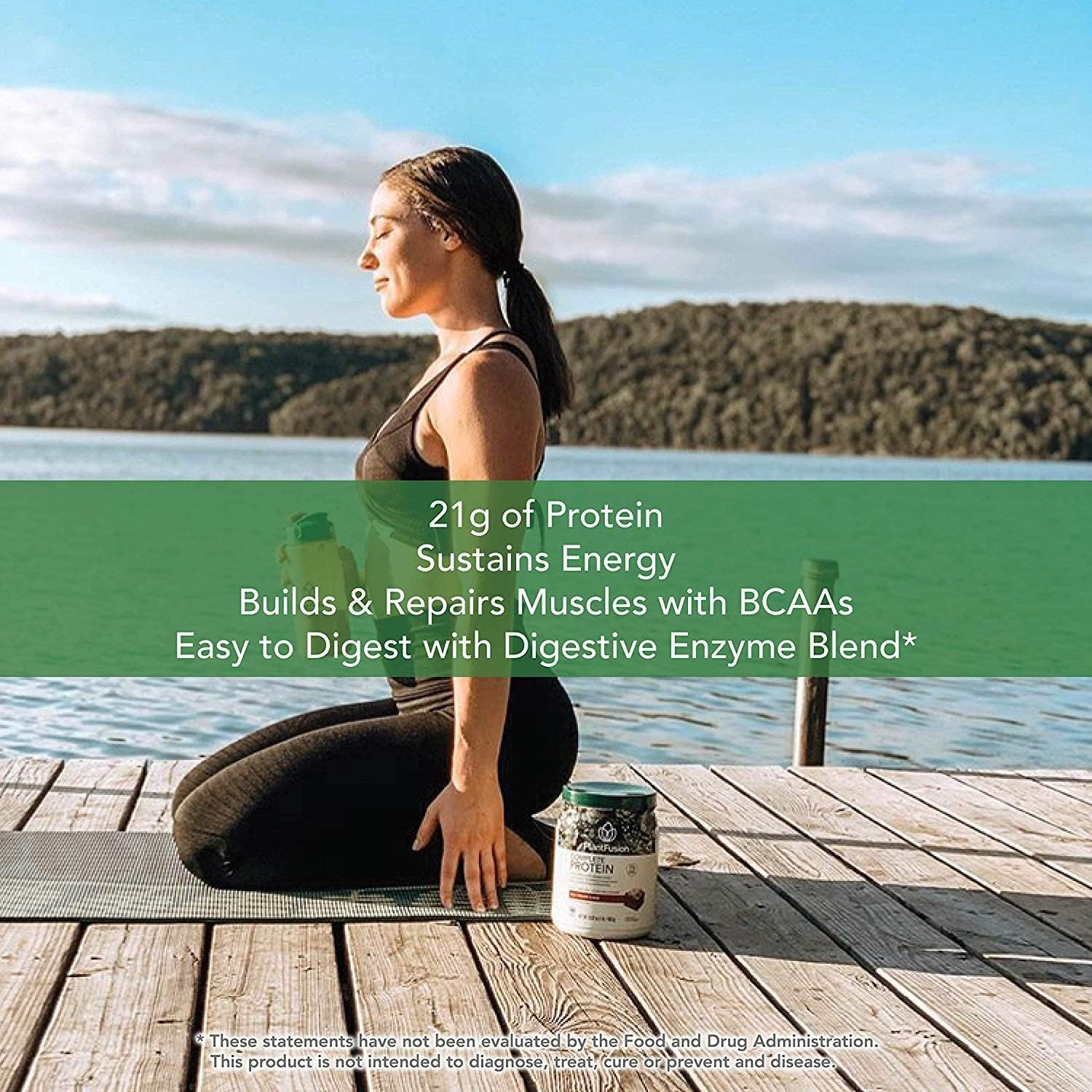 Vegan PlantFusion Bundle: Complete Protein & Meal, Chocolate & Vanilla, Dairy/Gluten/Soy Free, Allergy-Friendly, Digestive Enzymes, Dietary Supplement
