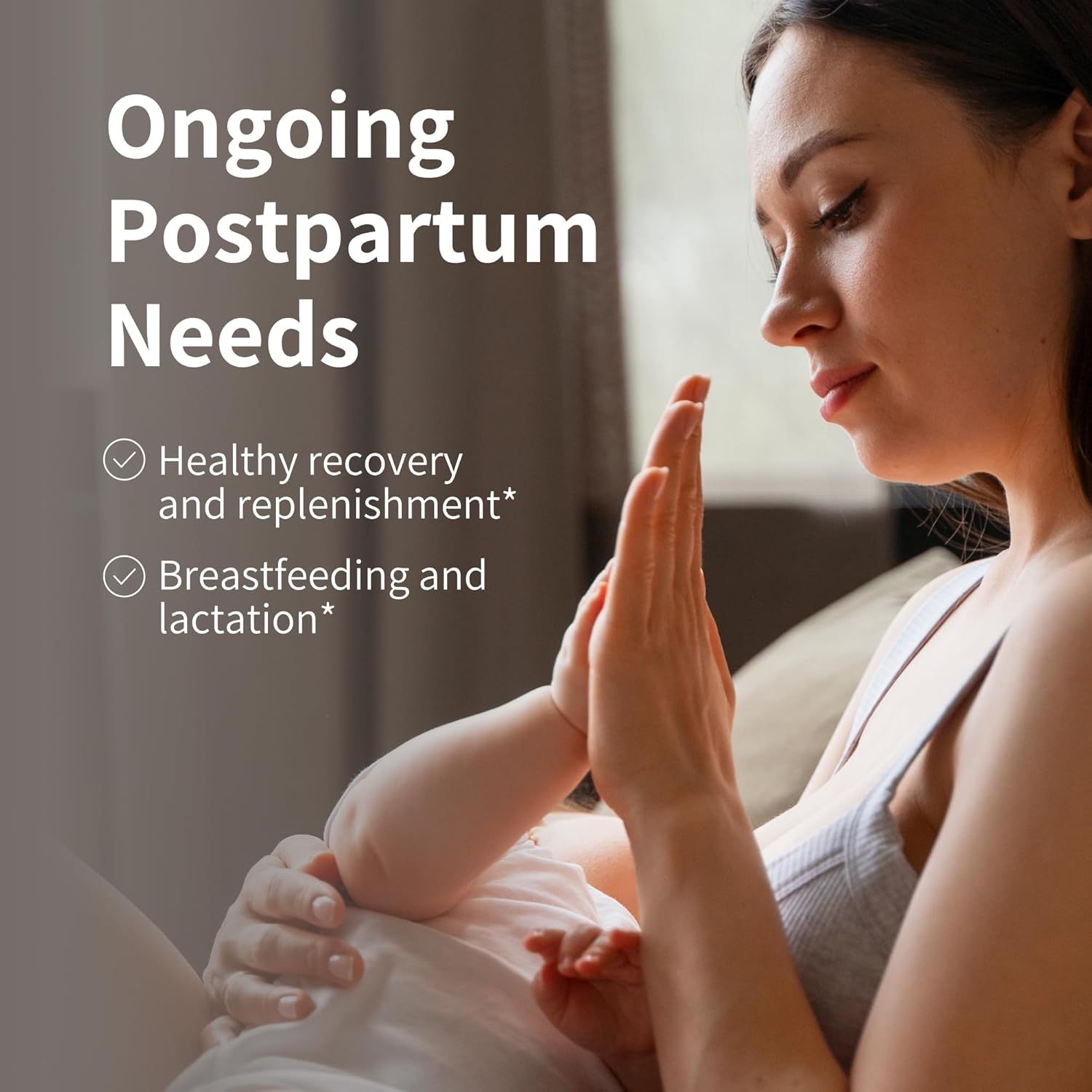 Vegan Prenatal Multi Vitamin for Pregnancy & Postpartum - Iron-Free with Methylated Folate - 90 Capsules