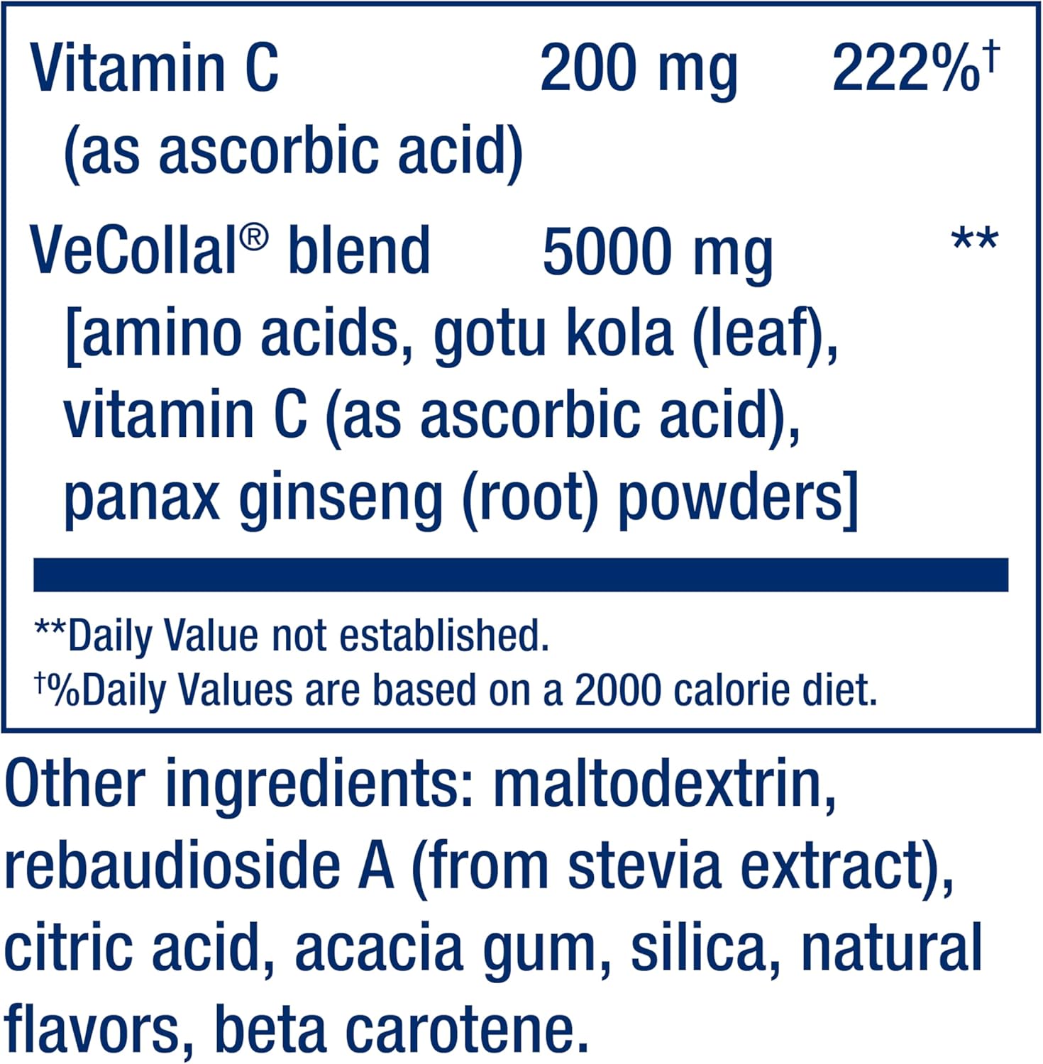 Vegan Pro Collagen Supplement for Skin Health Support with Amino Acids and Vitamin C - 30 Servings
