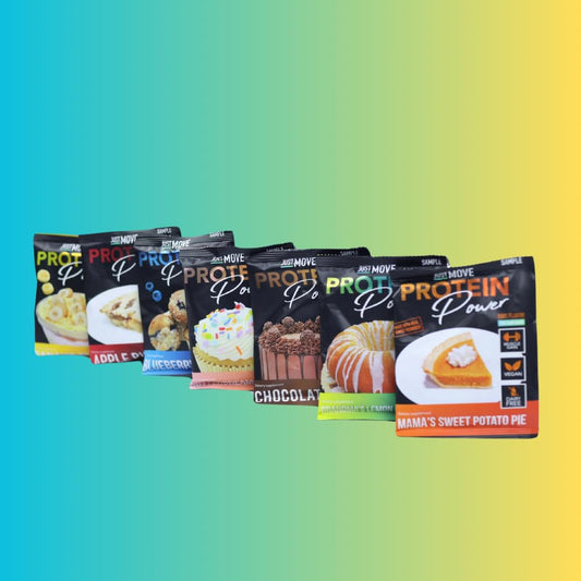 Vegan Protein Sample Pack - 7 Flavors, Organic, Dairy-Free, Soy-Free, Gluten-Free, Keto-Friendly, Peanut-Free, 20g Protein, Low Carb, Non-GMO