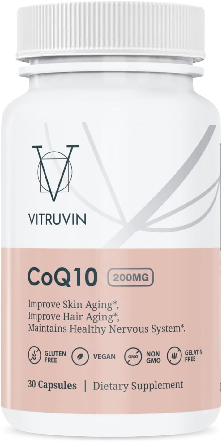 Vegan Sport Recovery Supplement with Apigenin, COQ10, and Resveratrol - Non-GMO and Gluten-Free