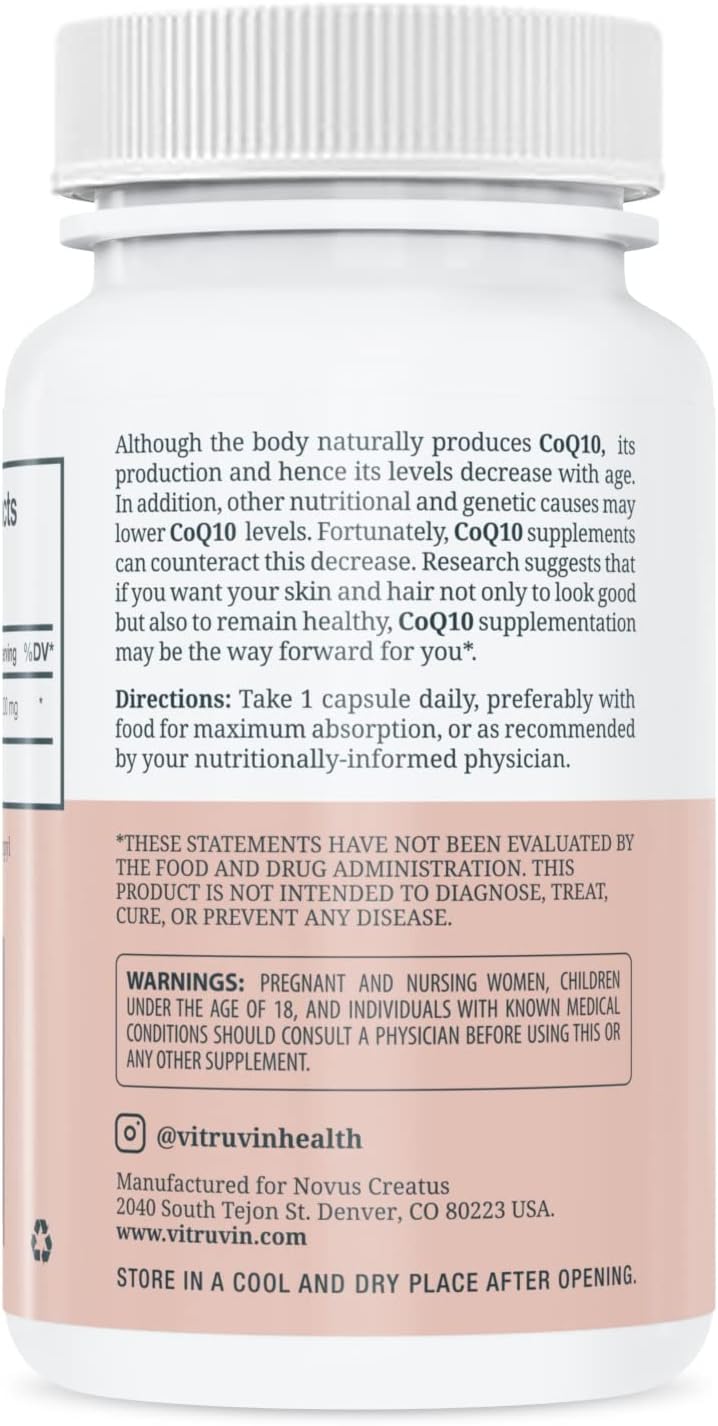 Vegan Sport Recovery Supplement with Apigenin, COQ10, and Resveratrol - Non-GMO and Gluten-Free