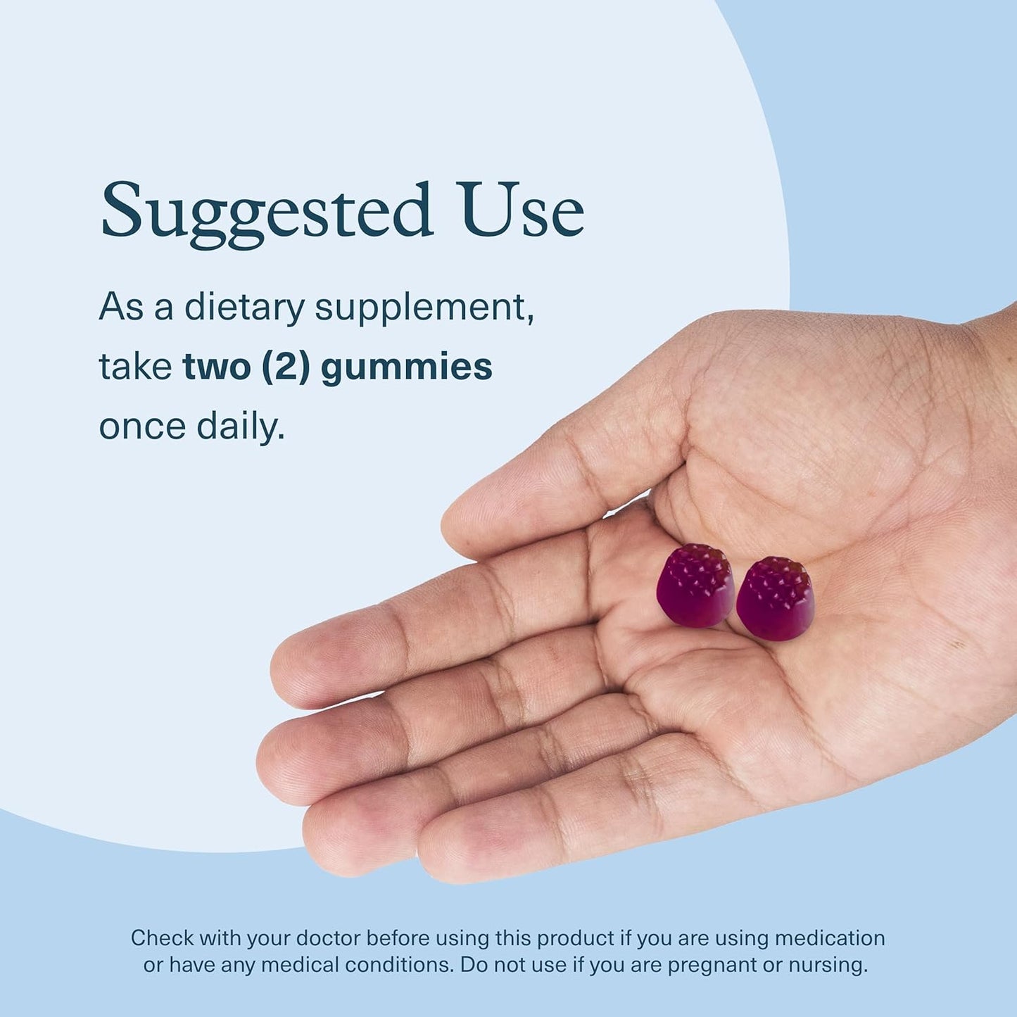 Vegan Stress Support Gummies with Ashwagandha, KSM-66, Ginger Extract, Blueberry - Low Sugar, Gluten-Free