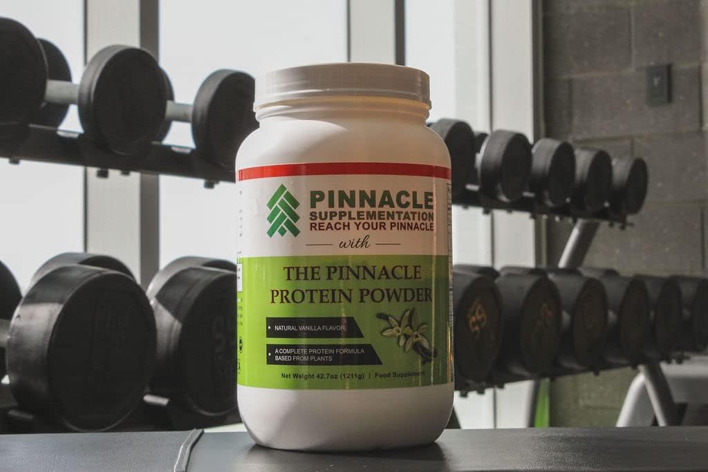 Vegan Vanilla Plant Protein Powder - 31g Pea & Rice Protein, Keto-Friendly, Low Carb, Sugar-Free - 30 Servings