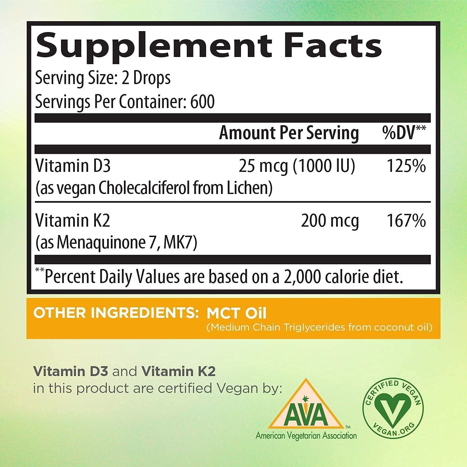 Vegan Vitamin B Complex and D3 K2 Drops for Optimal Health and Wellness