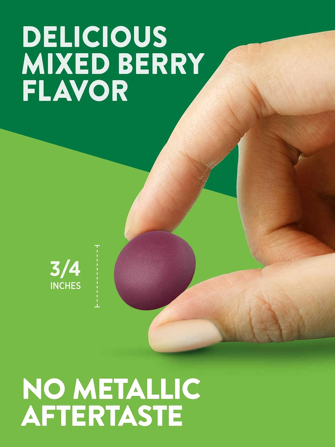 Vegan Zinc Gummies for Adults - 50 mg - 60 Count - Mixed Berry Flavor - Non-GMO & Gluten Free - Extra Strength Supplement by Nature's Truth