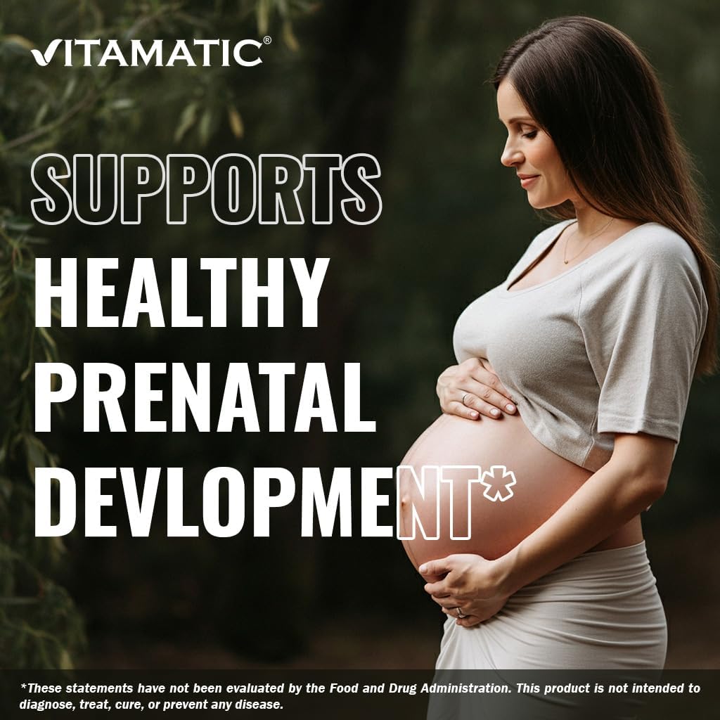 Vegetarian Folic Acid Tablets 1000 mcg - Vitamin B9 Supplement (2 Pack of 240 Count)