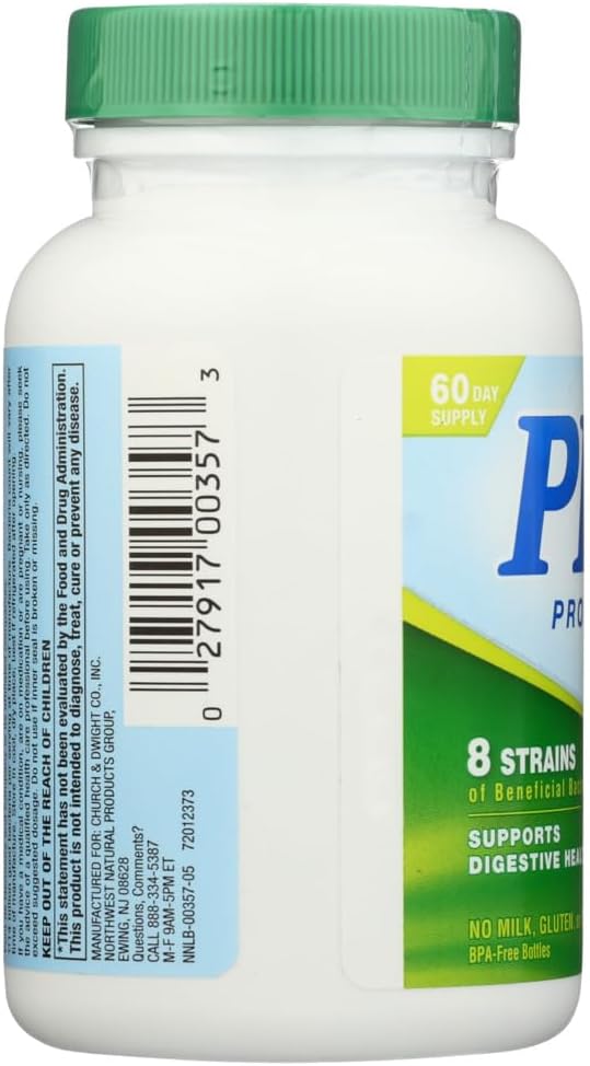 Vegetarian Probiotic Acidophilus Tablets - 120 Count Bottle