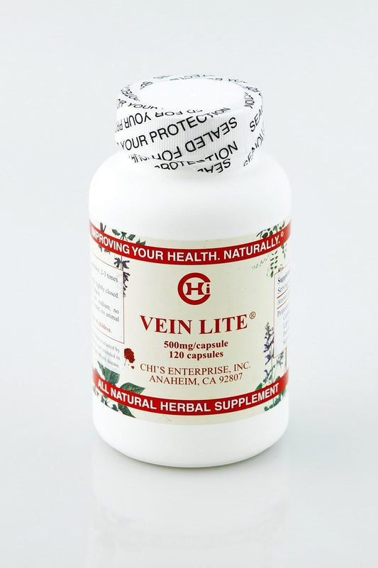 Vein Lite by Chi's Enterprise - 120 Capsules for Healthy Circulation and Vein Support